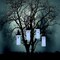 40 Inch Halloween Ghost Light Up Hanging Decor Cute Flying Ghost Party (White) 8 x 8 x 47.2 inches